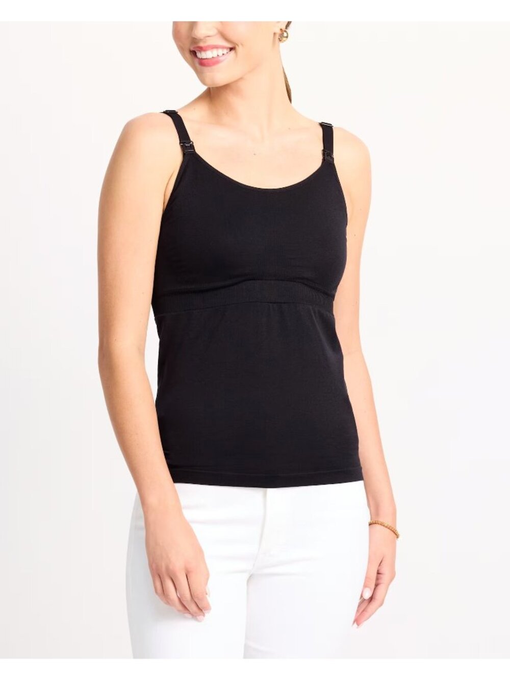 Ingrid & Isabel Maternity Nursing & Pumping Cami Tank M NWT